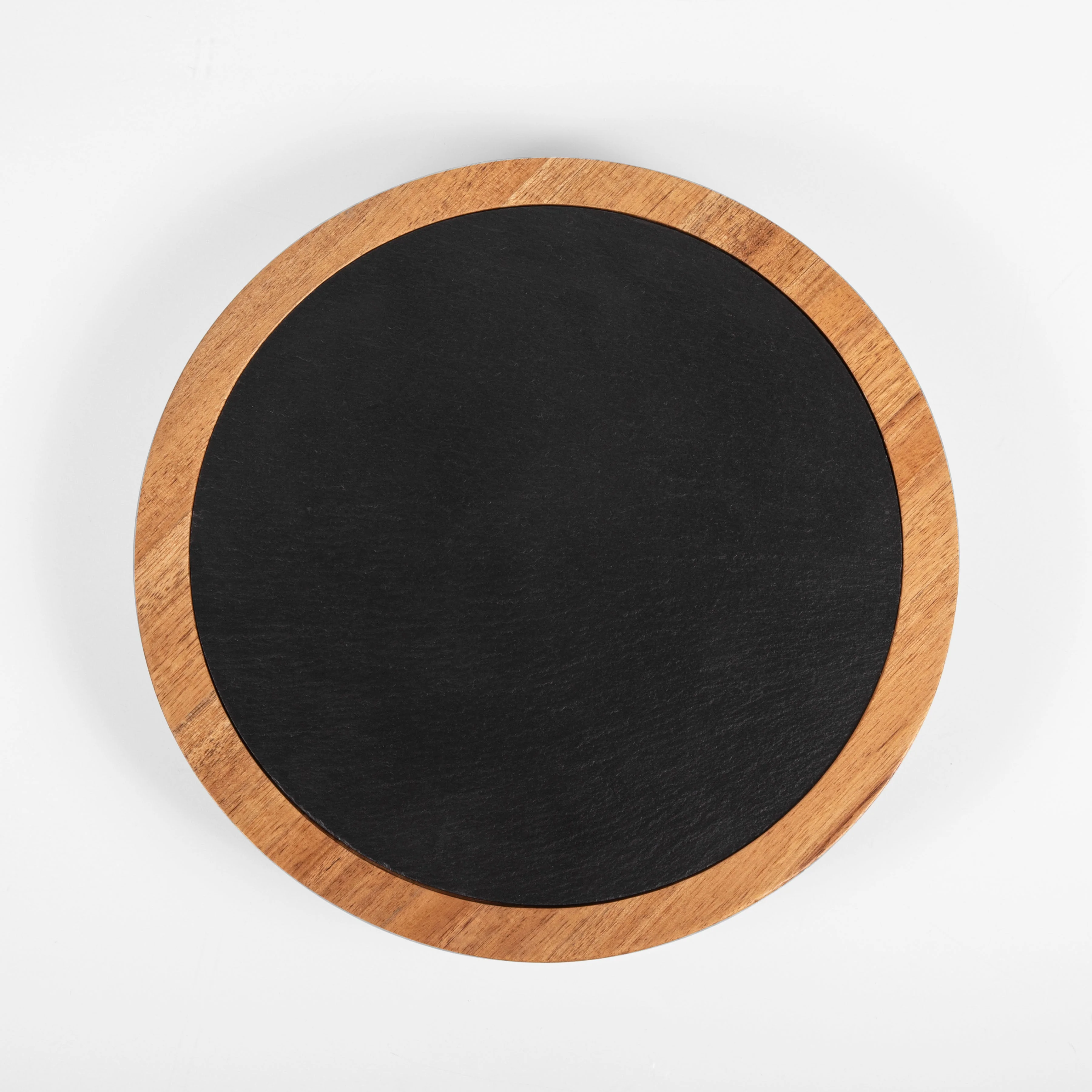 Insignia Acacia and Slate Serving Board with Cheese Tools - Image 7