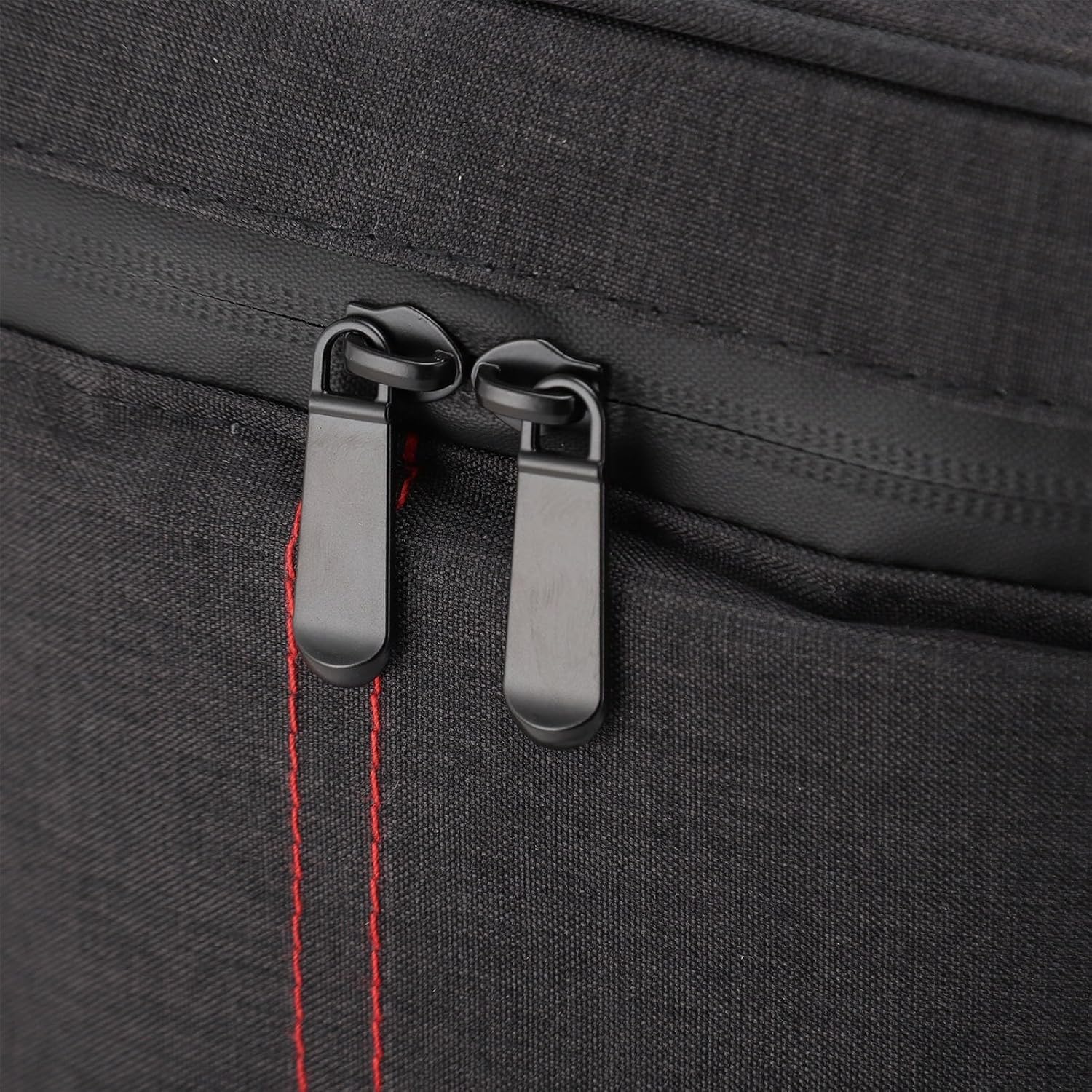 Insulated 2 Bottle Wine Cooler Bag Leakproof Canvas Carrier with Strap - Image 7