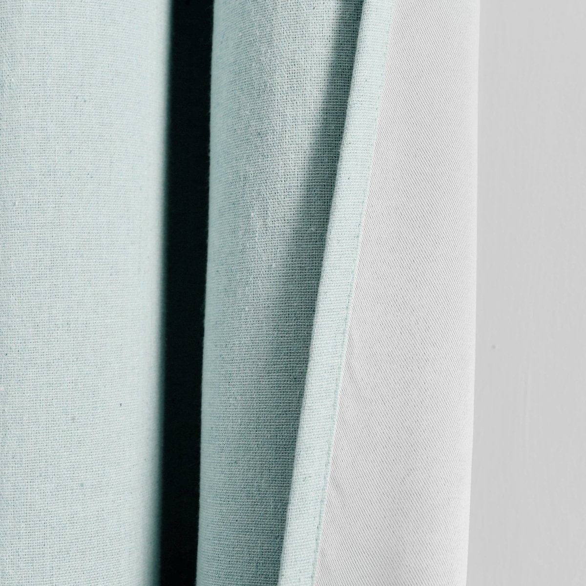 Insulated Grommet Blackout Faux Linen Window Curtain Panel - Image 14