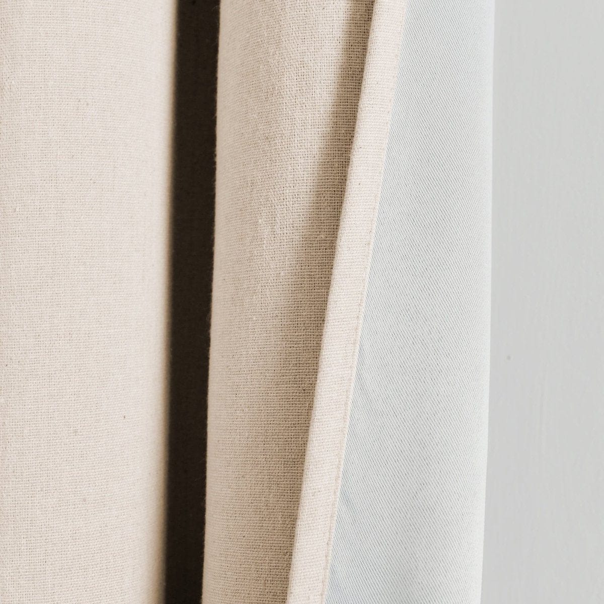 Insulated Grommet Blackout Faux Linen Window Curtain Panel - Image 19