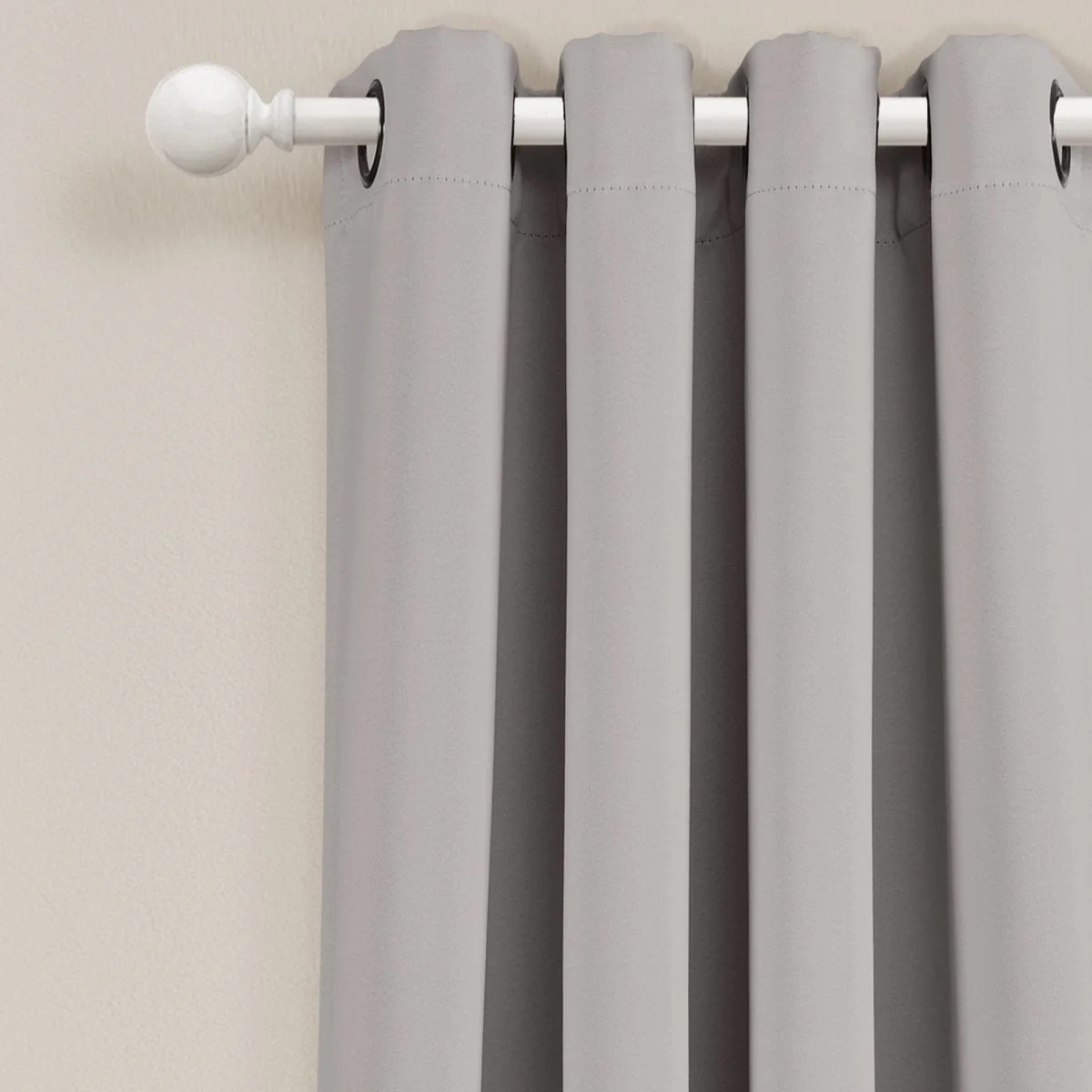 Insulated Grommet Blackout Window Curtain Panel Set - Image 11