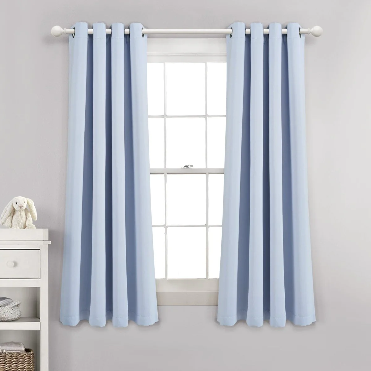 Insulated Grommet Blackout Window Curtain Panel Set - Image 24
