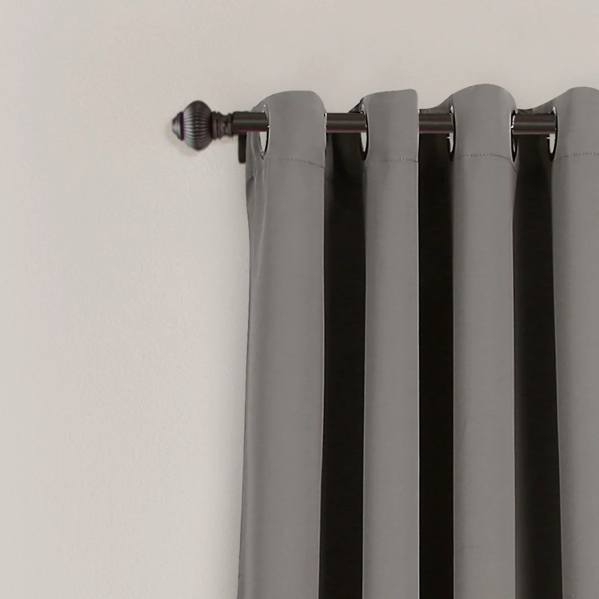 Insulated Grommet Blackout Window Curtain Panel Set - Image 3