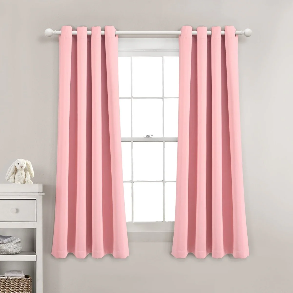 Insulated Grommet Blackout Window Curtain Panel Set - Image 33