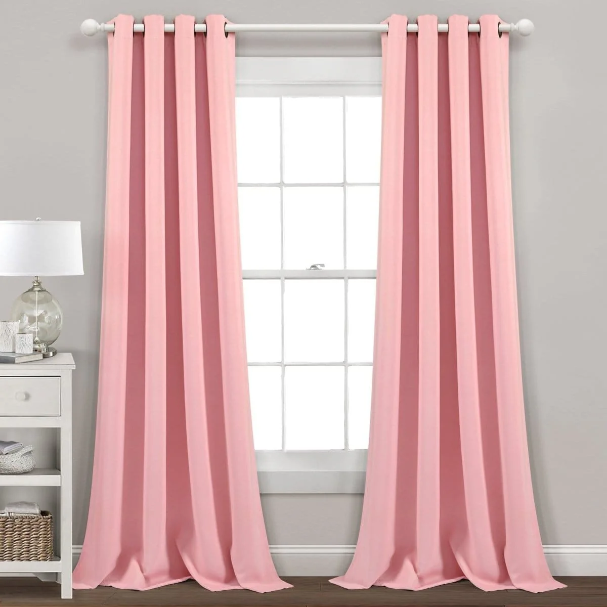 Insulated Grommet Blackout Window Curtain Panel Set - Image 52