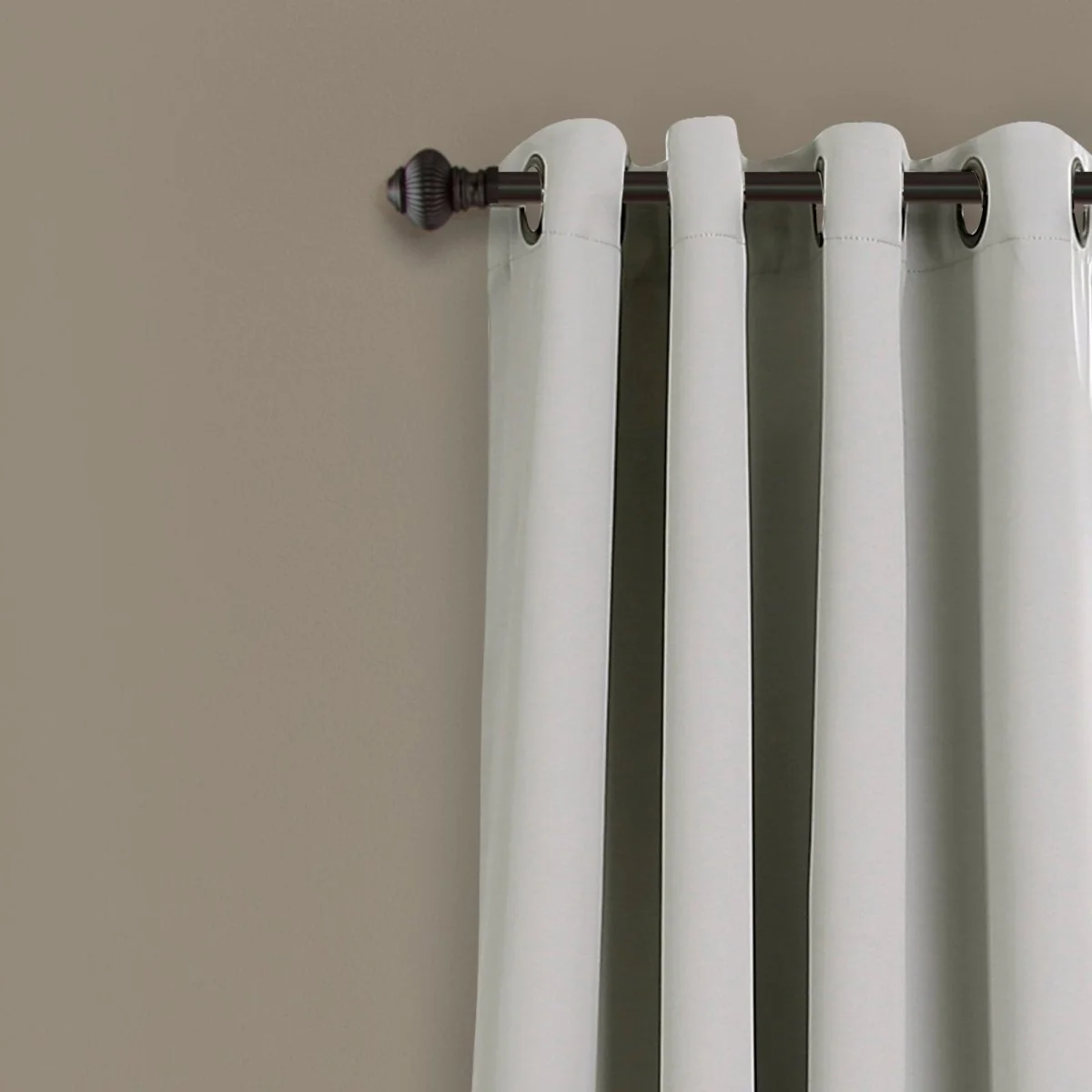 Insulated Grommet Blackout Window Curtain Panel Set - Image 6