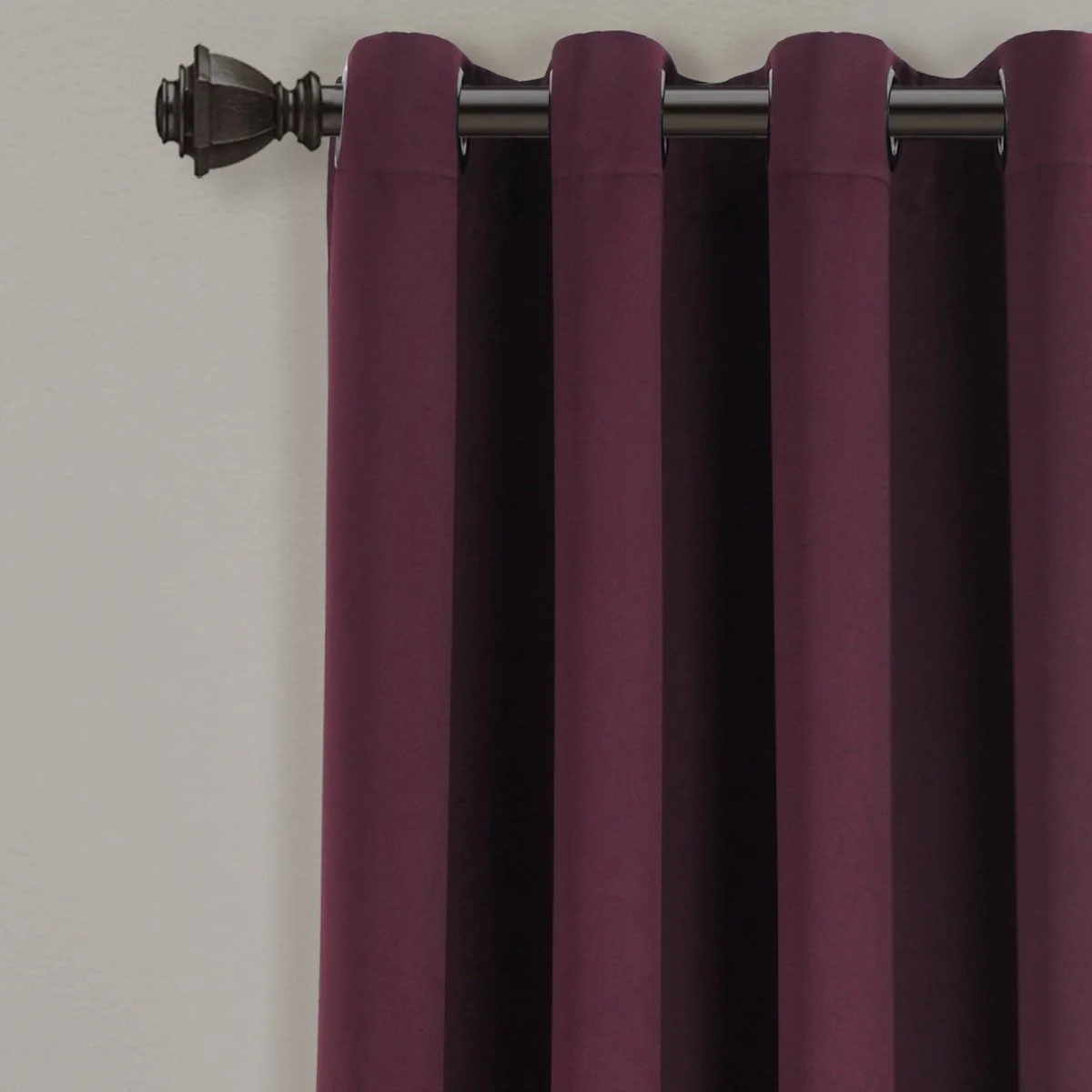 Insulated Grommet Blackout Window Curtain Panel Set - Image 62