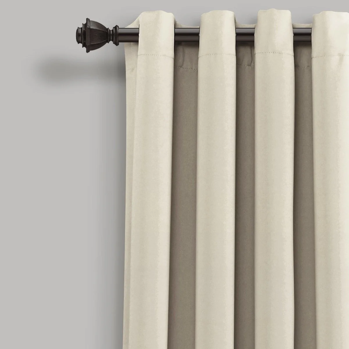 Insulated Grommet Blackout Window Curtain Panel Set - Image 71