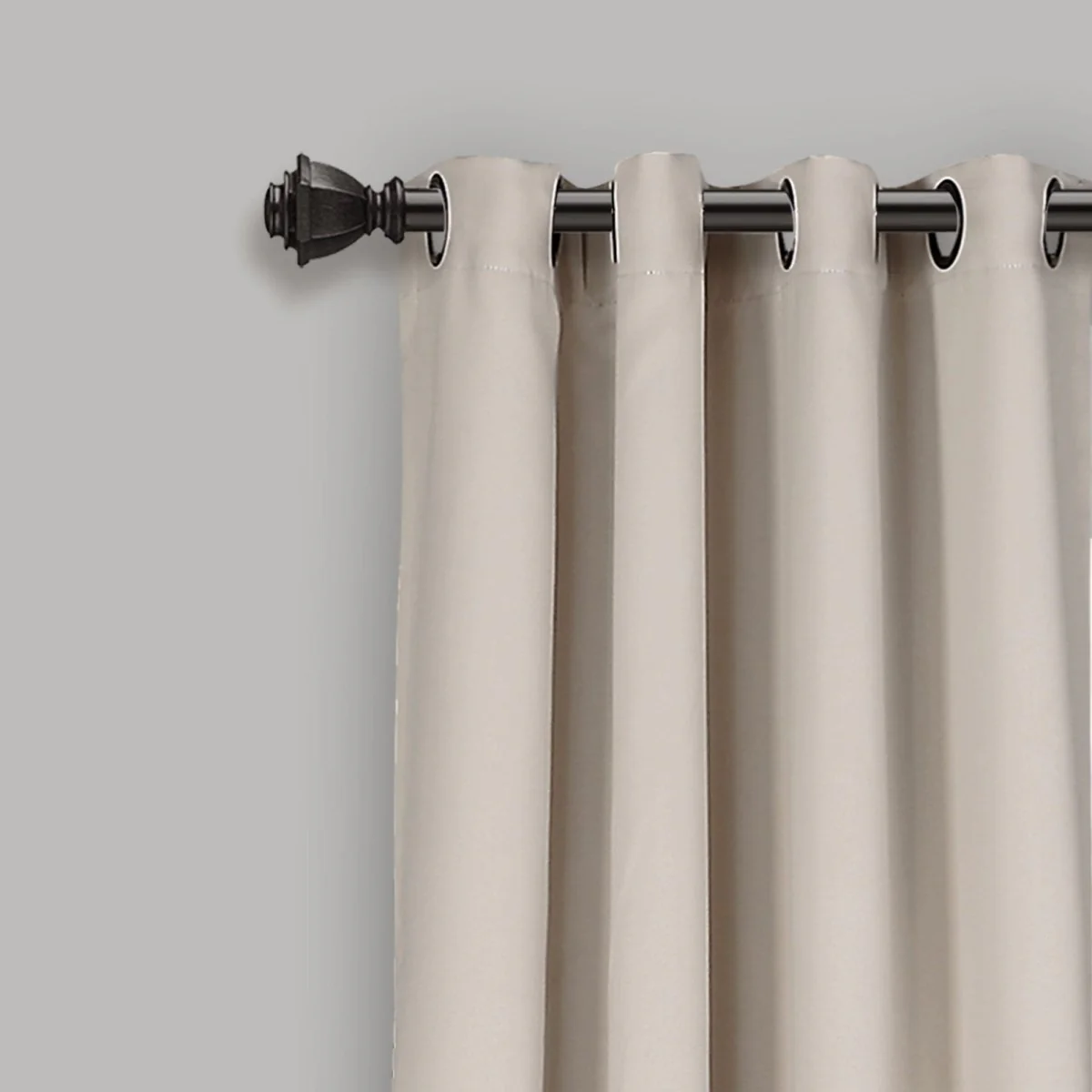 Insulated Grommet Blackout Window Curtain Panel Set - Image 9