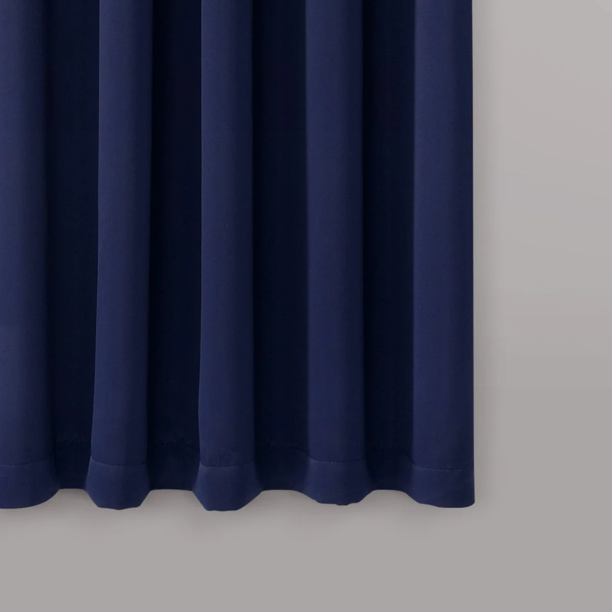 Insulated Knotted Tab Top Blackout Window Curtain Panel Set - Image 15