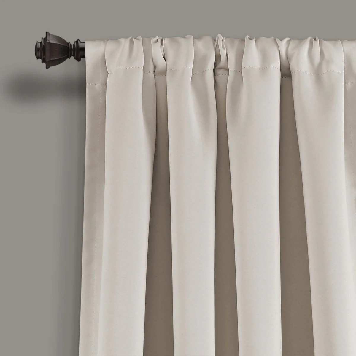 Insulated Rod Pocket Blackout Curtain Panel Set - Image 5