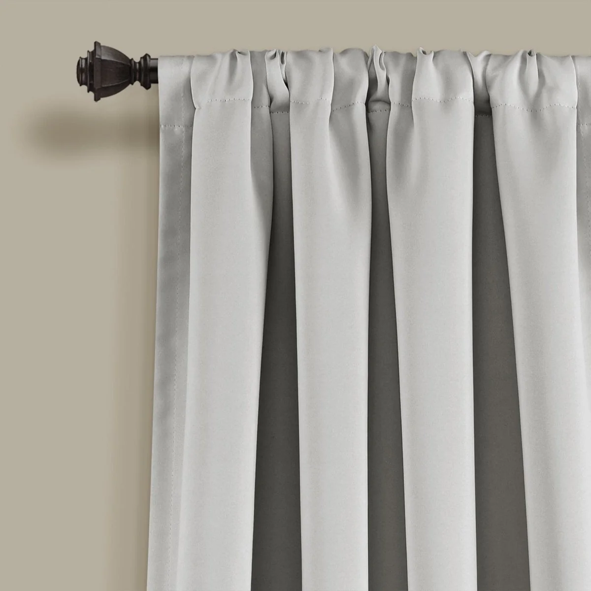 Insulated Rod Pocket Blackout Curtain Panel Set - Image 6