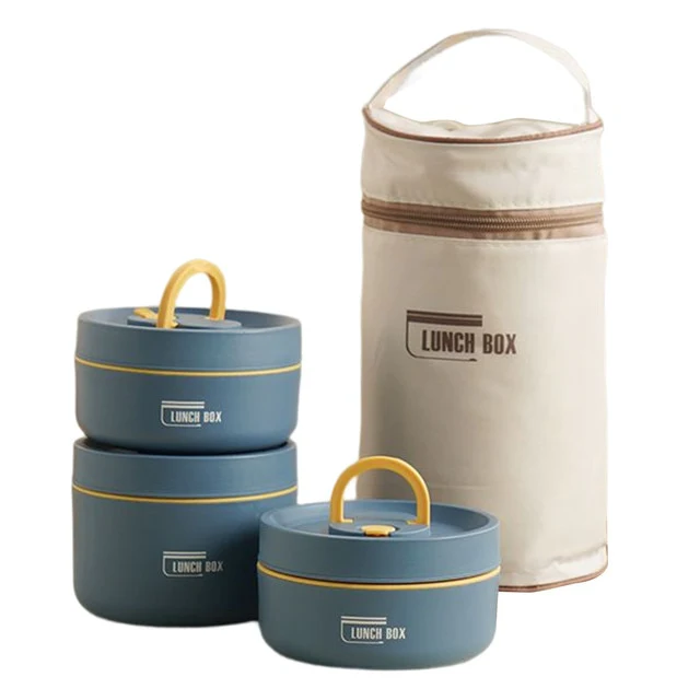 Insulated Stainless Steel Lunch Box Leakproof Thermal Food Container with Bag - Image 21