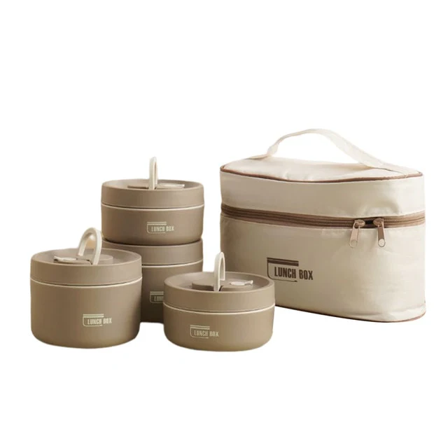 Insulated Stainless Steel Lunch Box Leakproof Thermal Food Container with Bag - Image 27