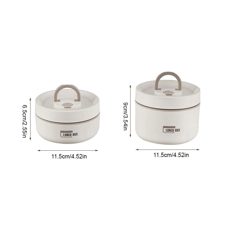 Insulated Stainless Steel Lunch Box Leakproof Thermal Food Container with Bag - Image 9