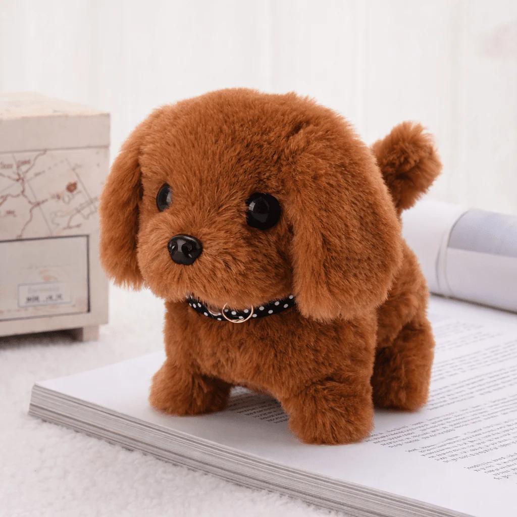 Interactive Puppy Plush Toy Walking Barking Electronic Dog Toy for Kids - Image 3
