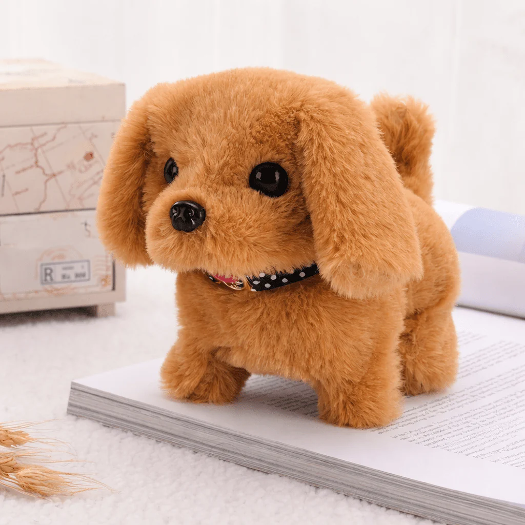 Interactive Puppy Plush Toy Walking Barking Electronic Dog Toy for Kids - Image 4