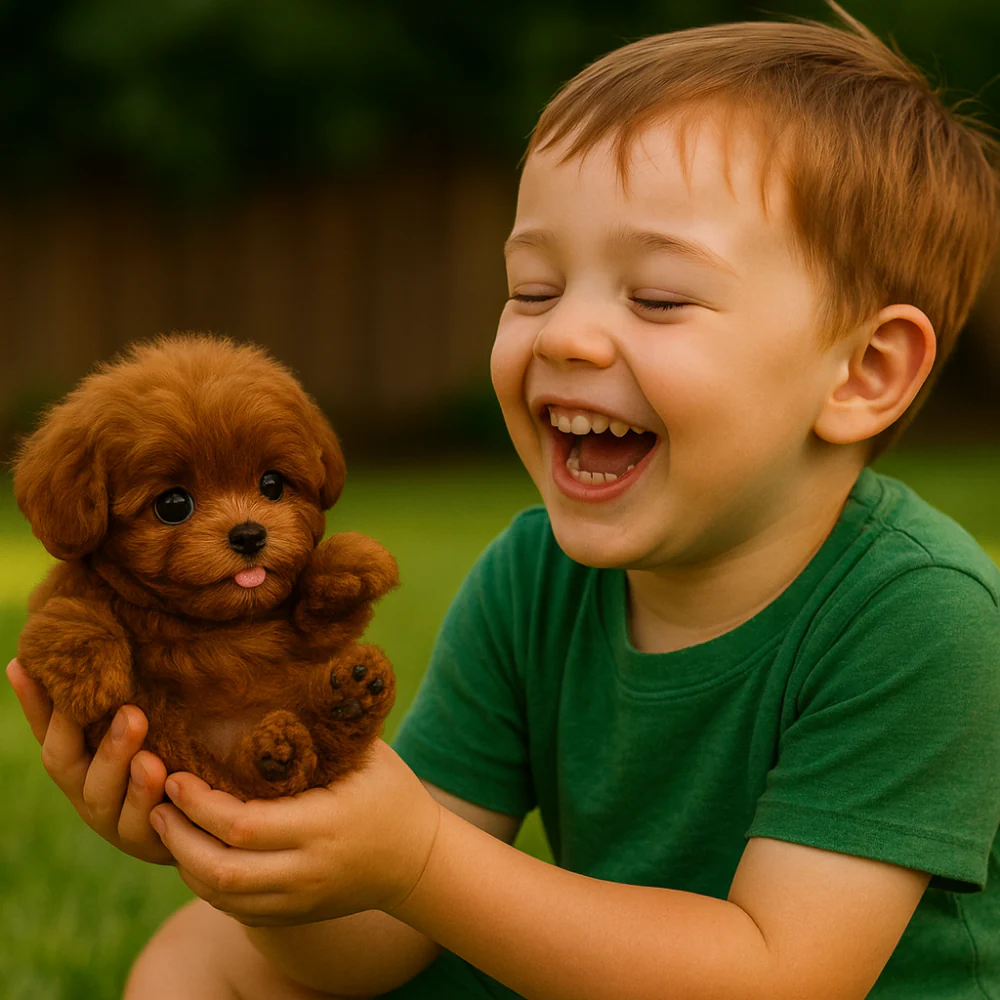 Interactive Robot Puppy Plush Toy Walking Dog with Barking - Image 4