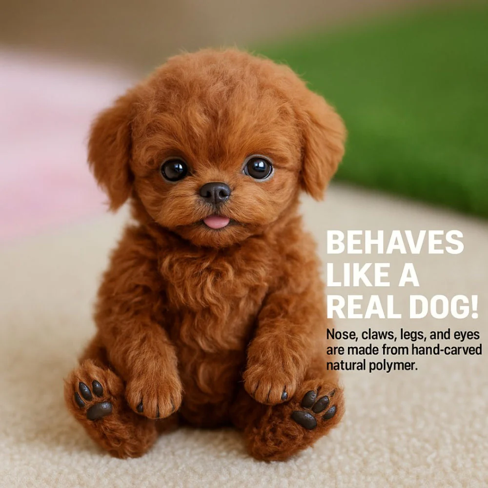 Interactive Robot Puppy Plush Toy Walking Dog with Barking - Image 7
