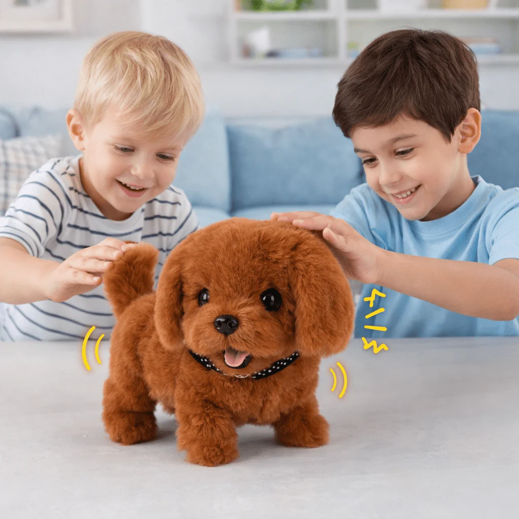 Interactive Robot Puppy Toy Realistic Walking Dog with Sounds - Image 7