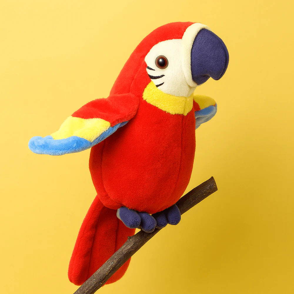 Interactive Talking Parrot Plush Toy Voice Repeating Learning Toy for Kids - Image 4