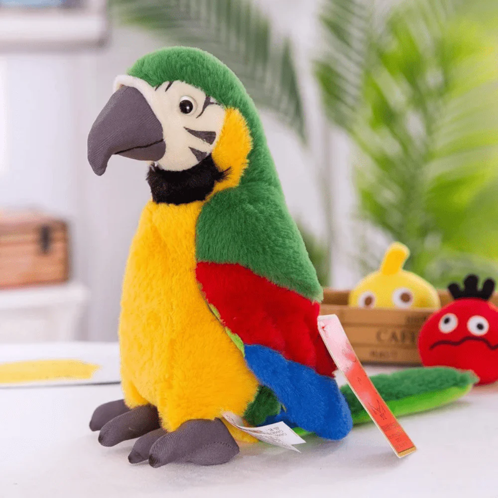 Interactive Talking Parrot Plush Toy Voice Repeating Learning Toy for Kids - Image 7