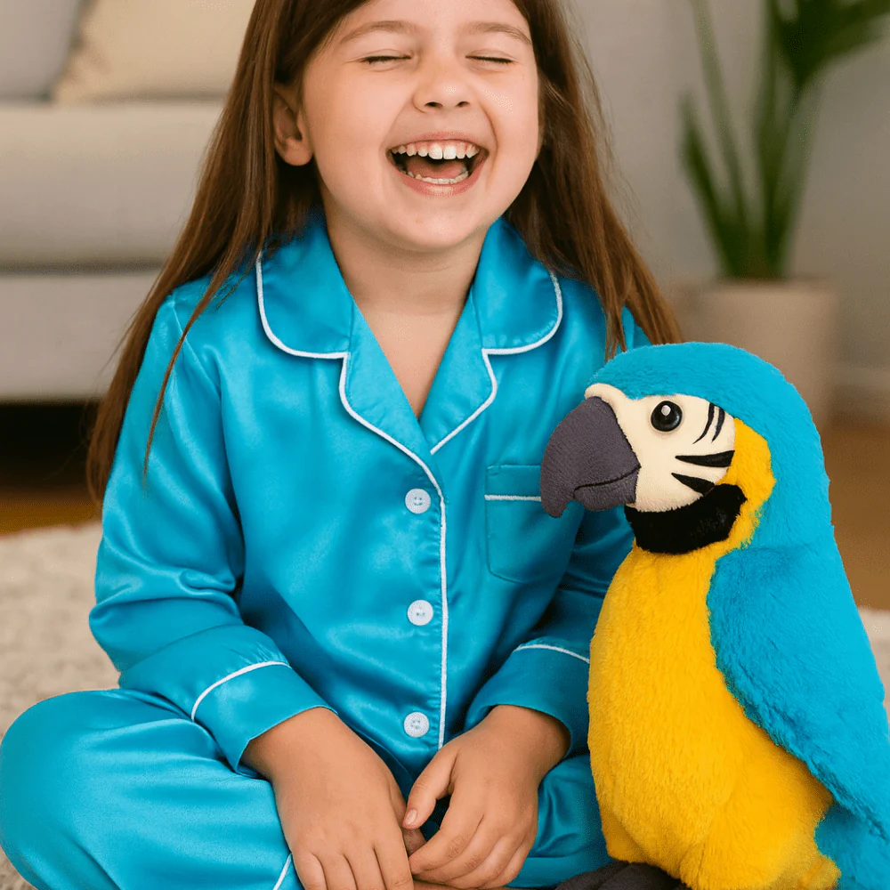 Interactive Talking Parrot Plush Toy Voice Repeating Learning Toy for Kids - Image 8