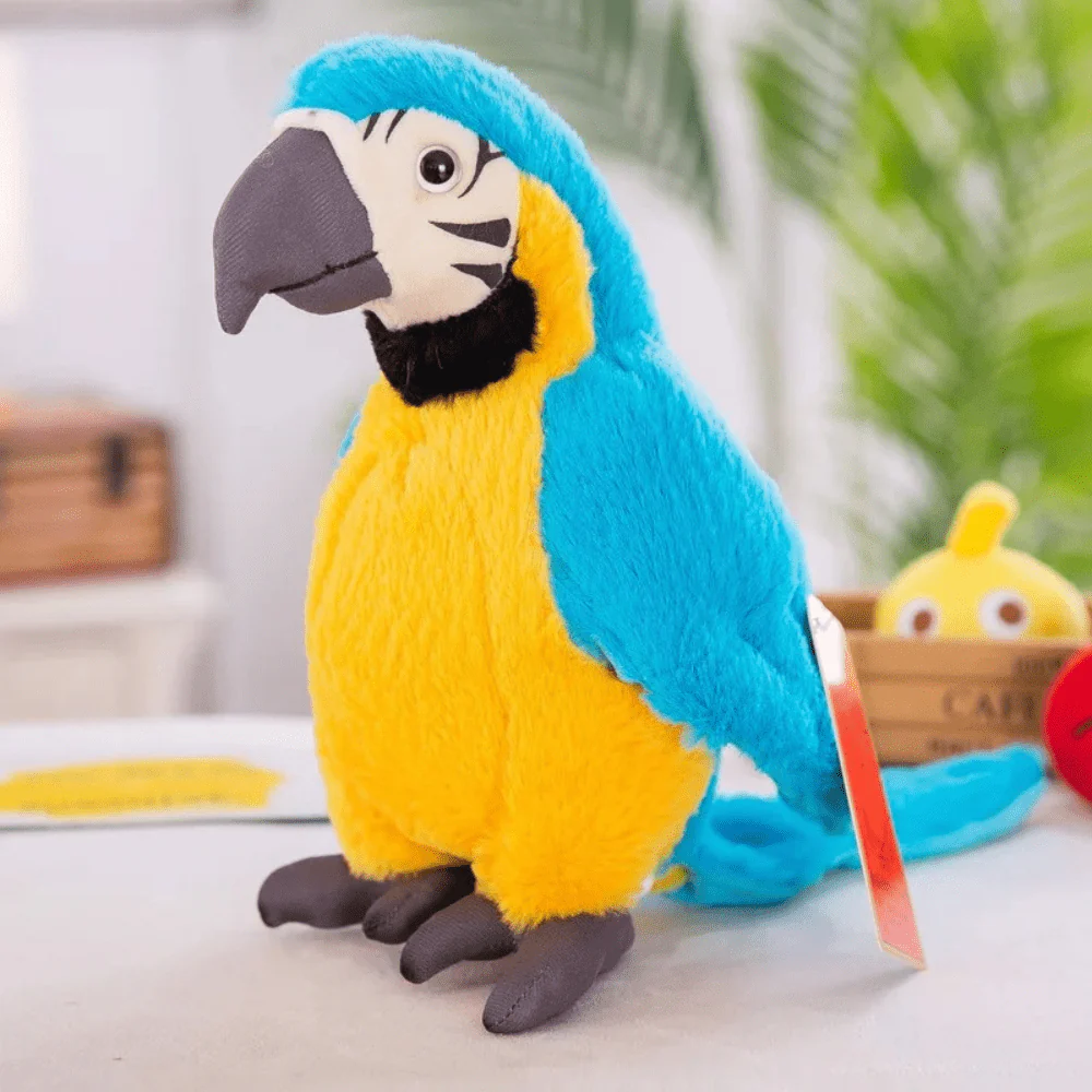 Interactive Talking Parrot Plush Toy Voice Repeating Learning Toy for Kids - Image 9