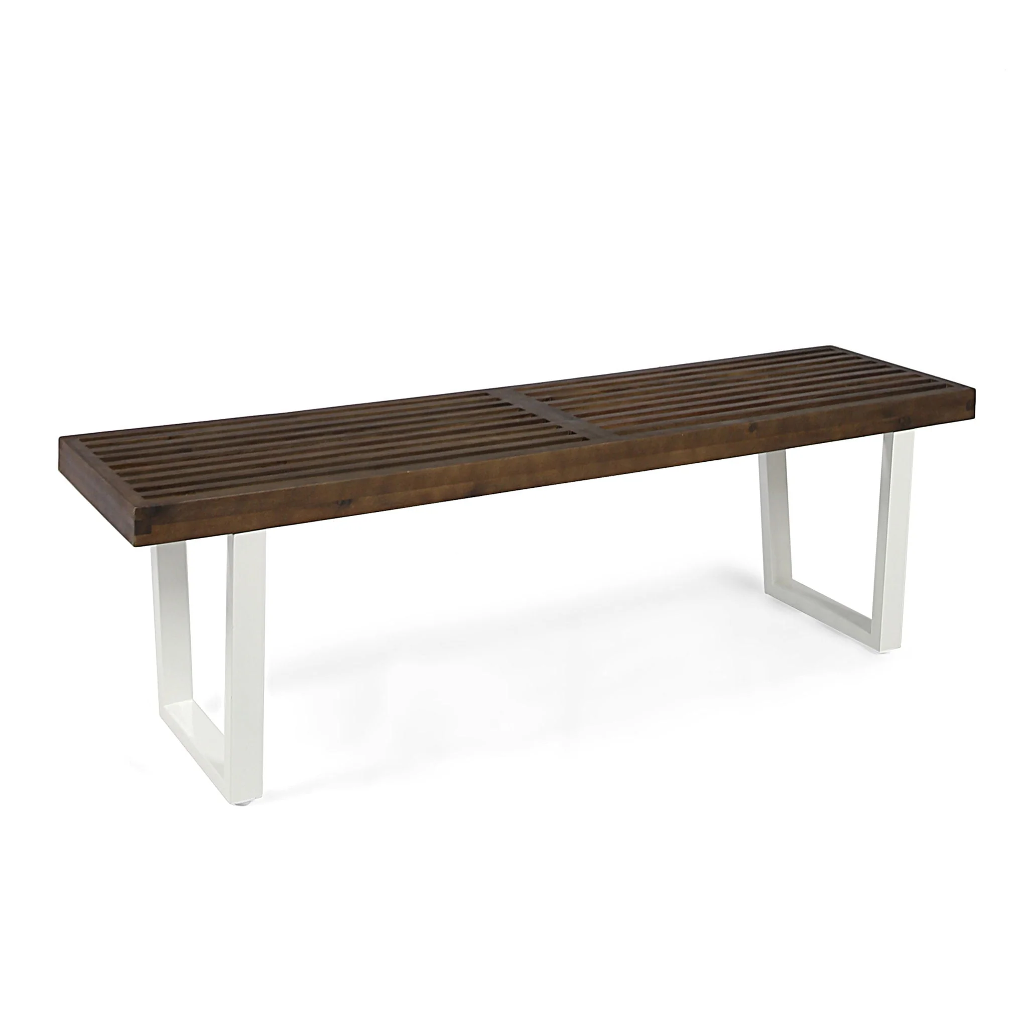 Intrinsic - Outdoor Dining Bench With Slat Top - Image 3