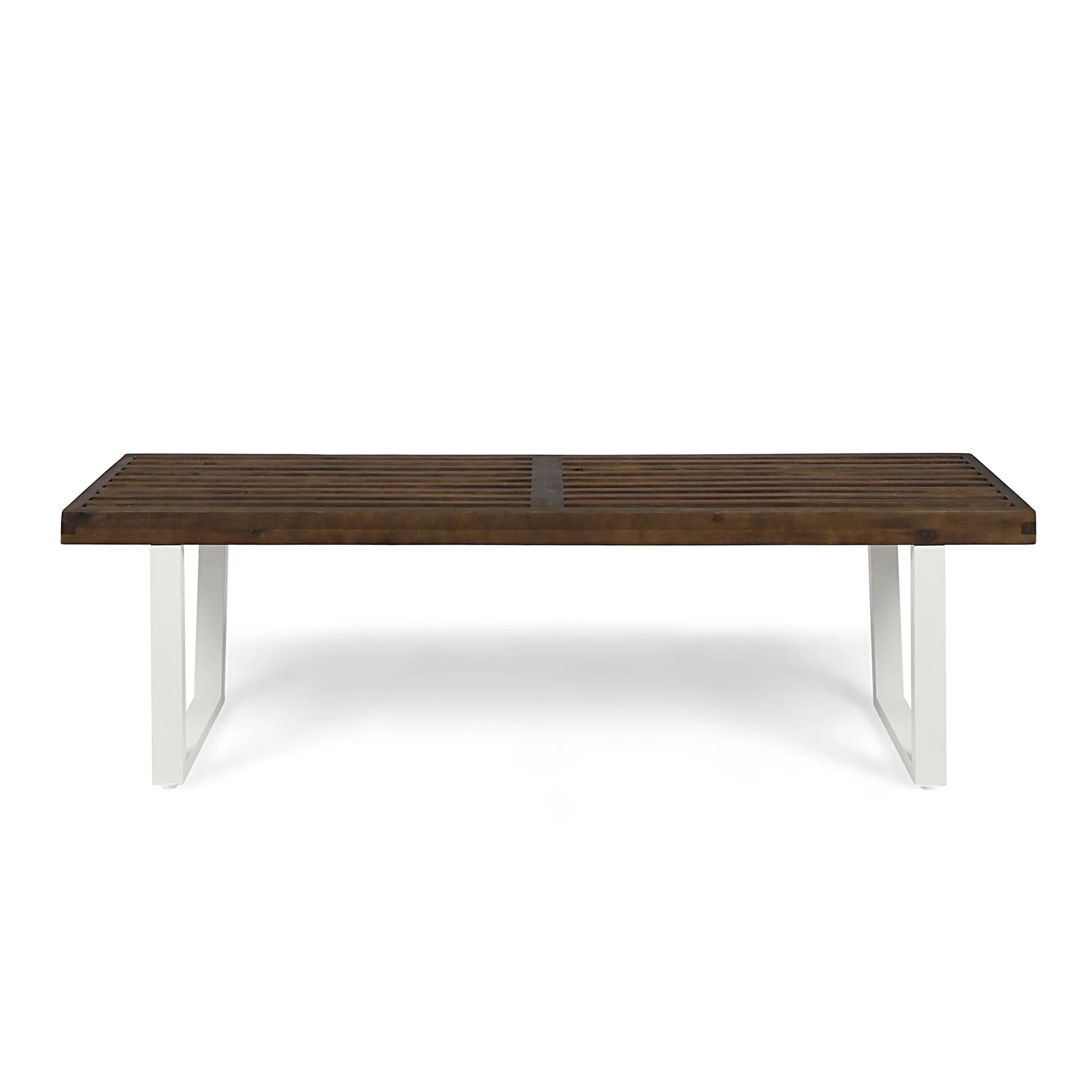 Intrinsic - Outdoor Dining Bench With Slat Top - Image 8