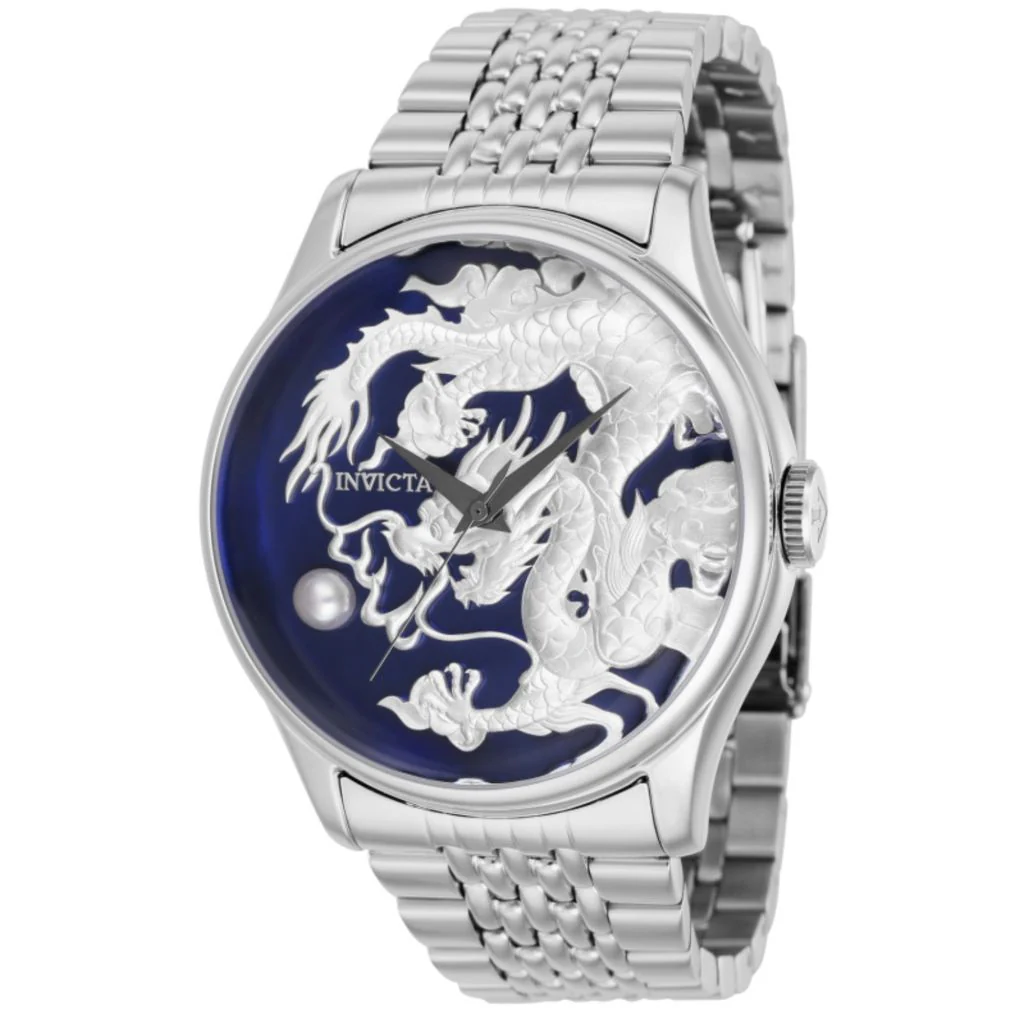 Invicta 46mm Dragon Master Automatic MOP Dial Bracelet Watch - Image 2
