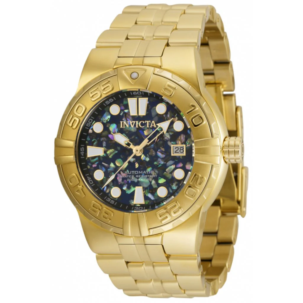 Invicta 47mm or 55mm SAN I Automatic Mosaic Dial Bracelet Watch - Image 3