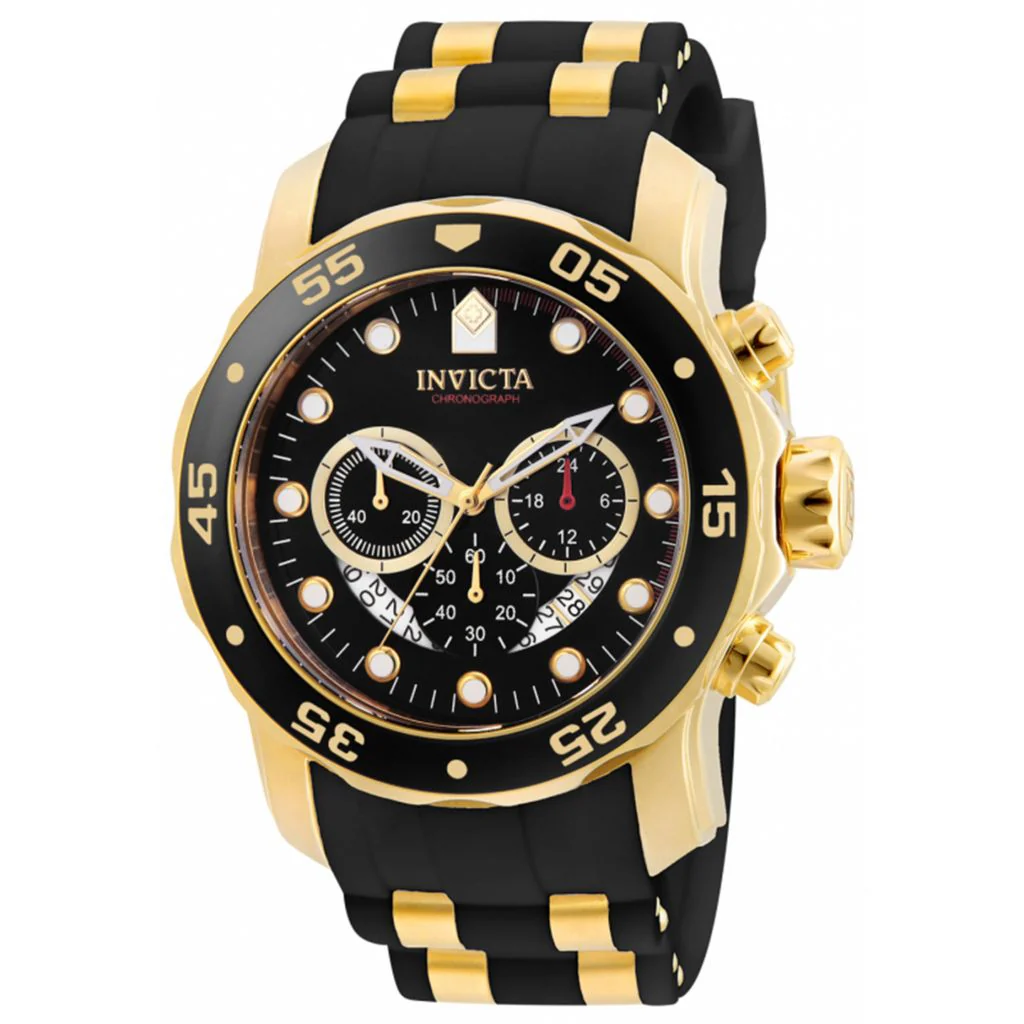 Invicta 48mm Pro Diver Scuba Quartz Chronograph Strap Watch - Image 2