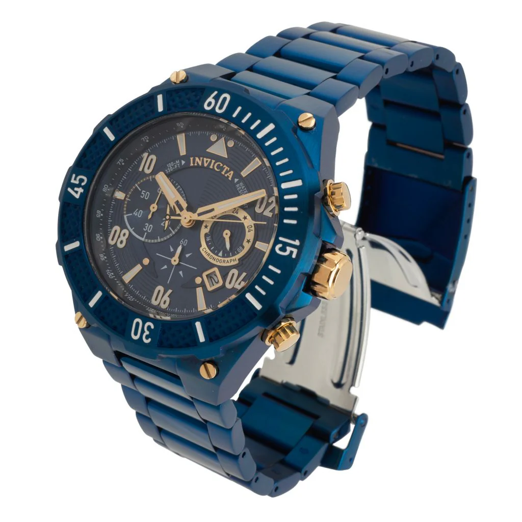 Invicta Aviator 50mm Quartz Chronograph Bracelet Watch - Image 2