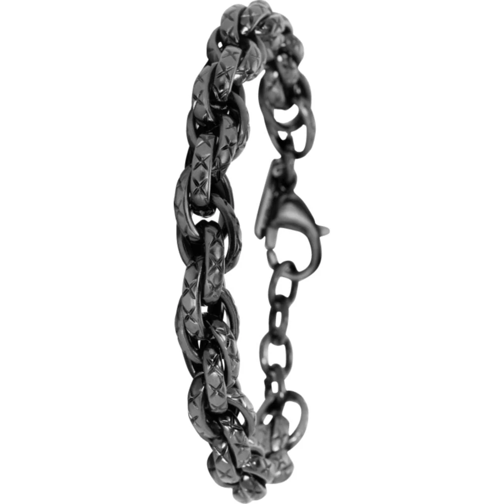 Invicta Elements Men's 8" Stainless Steel Chain Bracelet - Image 2
