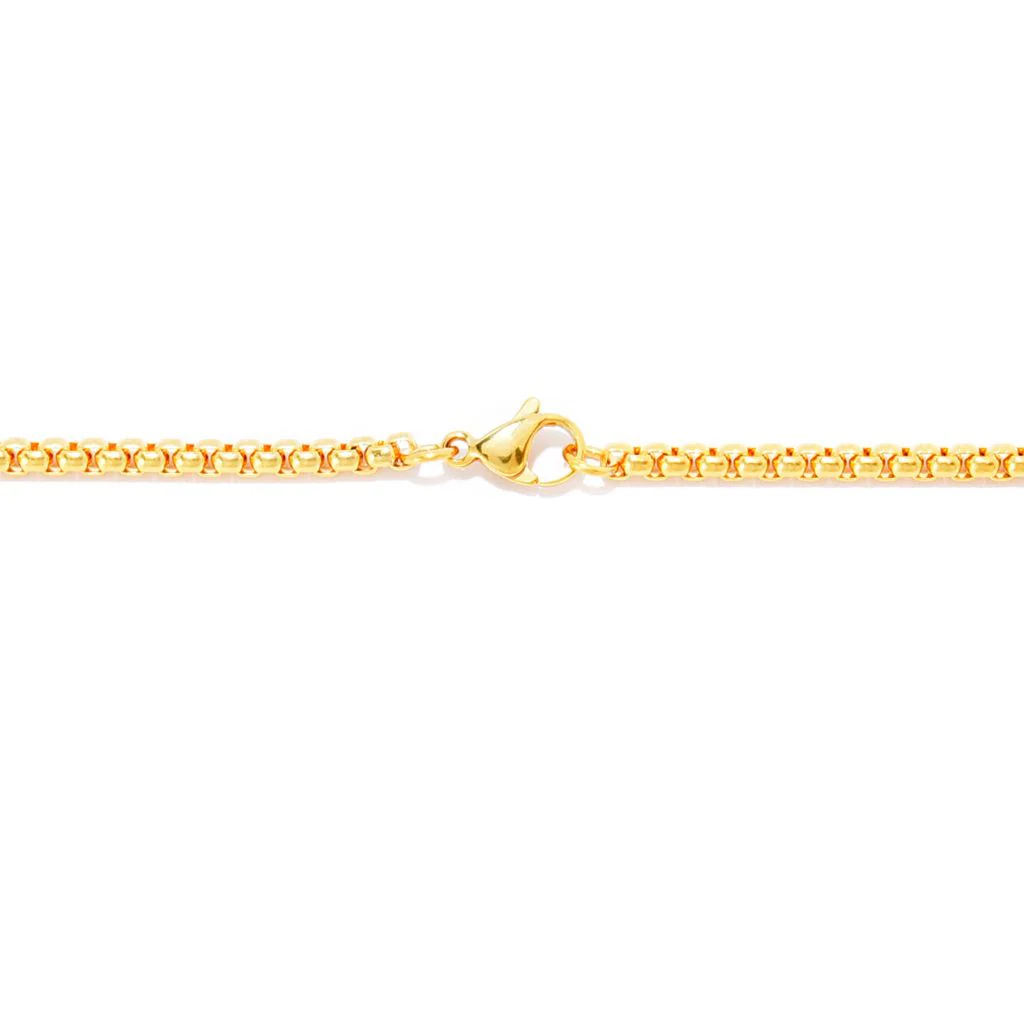 Invicta Jewelry Men's Stainless Steel Cross Pendant w/ Chain - Image 2