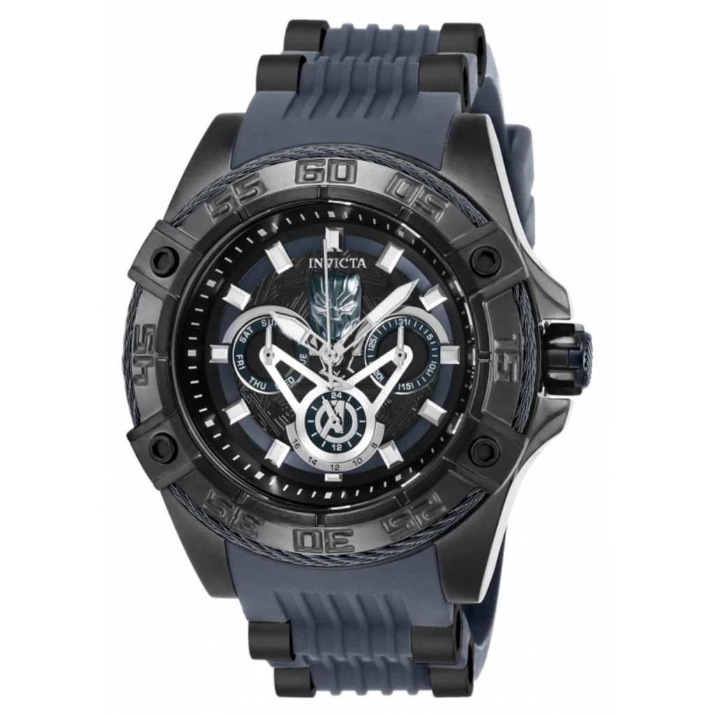 Invicta Marvel Bolt 44mm Black Panther L.Ed Quartz Watch - Image 3