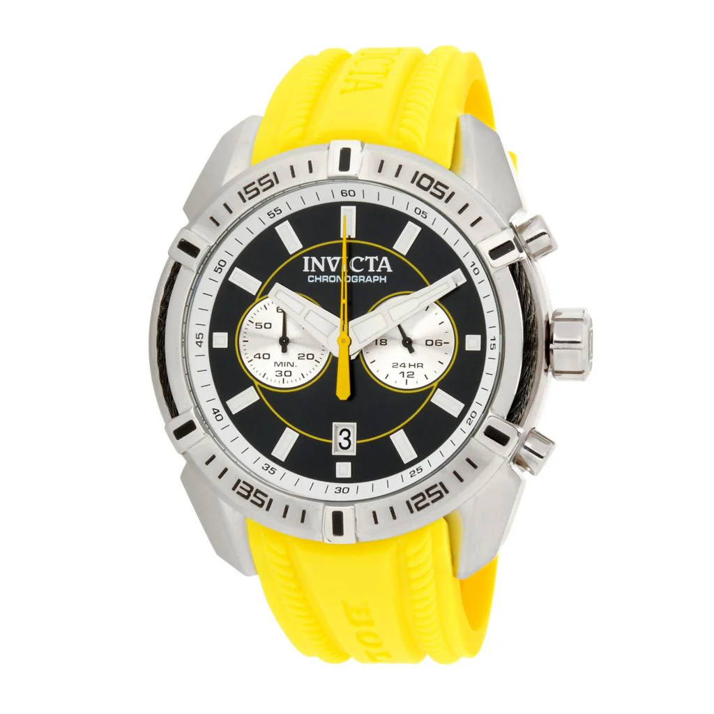 Invicta Men's 50mm Bolt Quartz Chronograph Watch - Image 3
