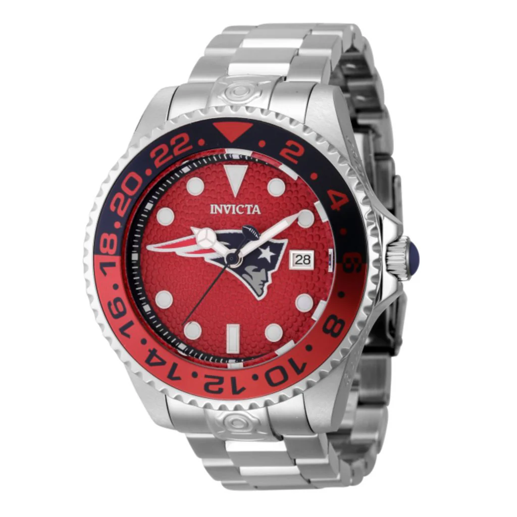 Invicta NFL Grand Diver 47mm Auto Watch SSteel Bracelet - Image 3