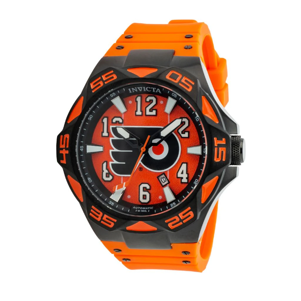 Invicta NHL Pro Diver 52mm Automatic Silicone Strap Watch - Image 3