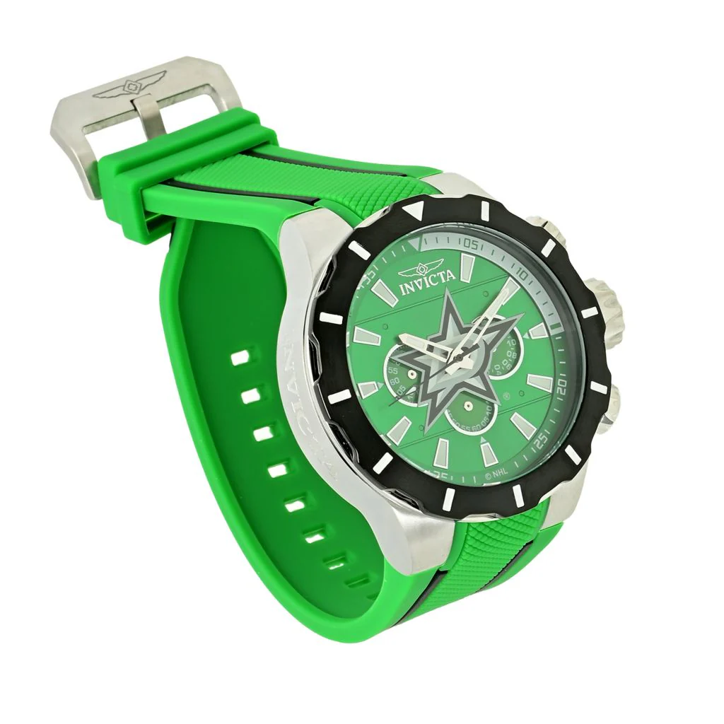 Invicta NHL S1 Turbo 52mm Quartz Chronograph Silicone Strap Watch - Image 2