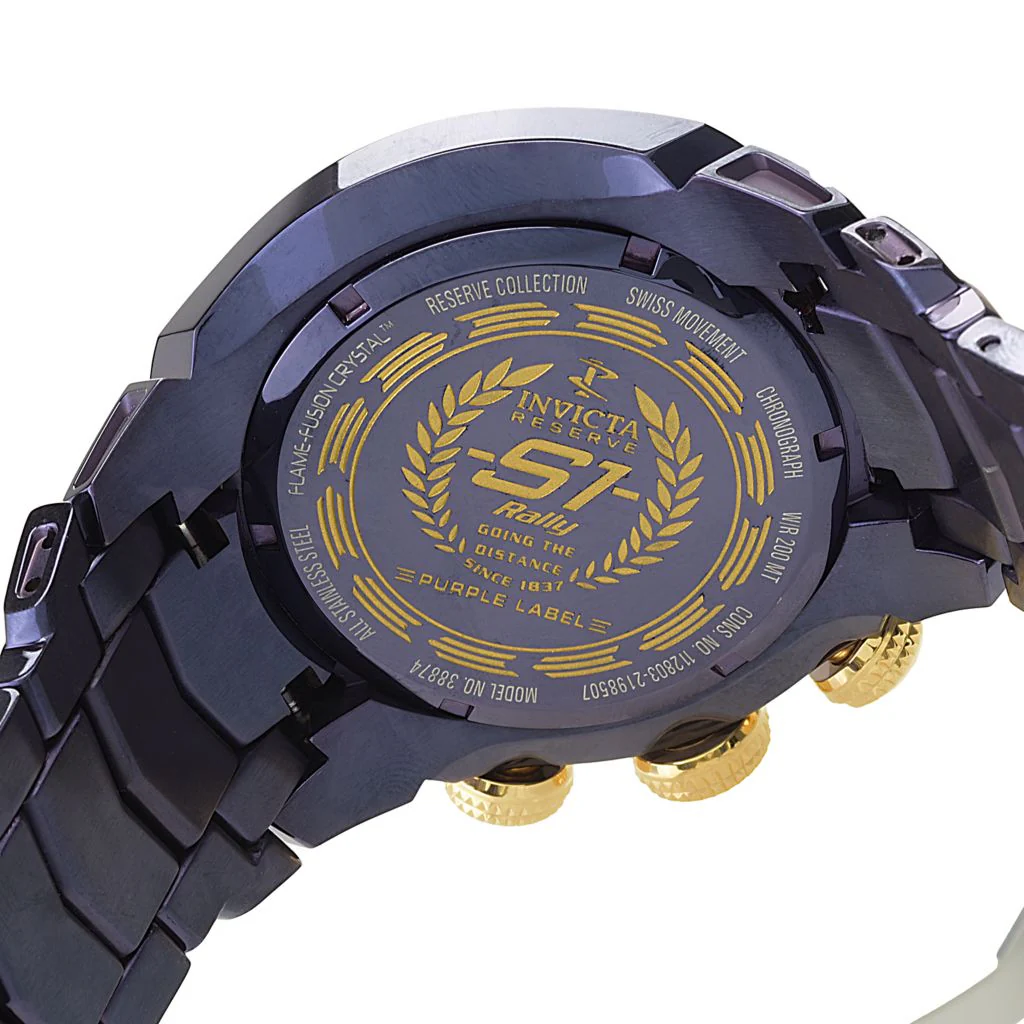 Invicta Reserve 54mm S1 Rally PL Swiss Quartz Chronograph Watch - Image 2