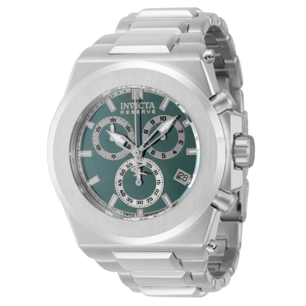 Invicta Reserve Akula 50mm Swiss Quartz Chrono Bracelet Watch - Image 2