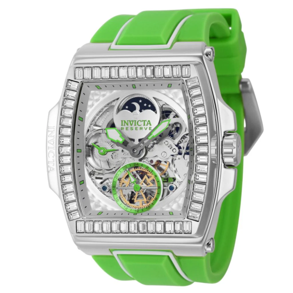 Invicta S1 Rally Diablo Auto Skeletonized Day/Night Crystal Acct Watch - Image 2