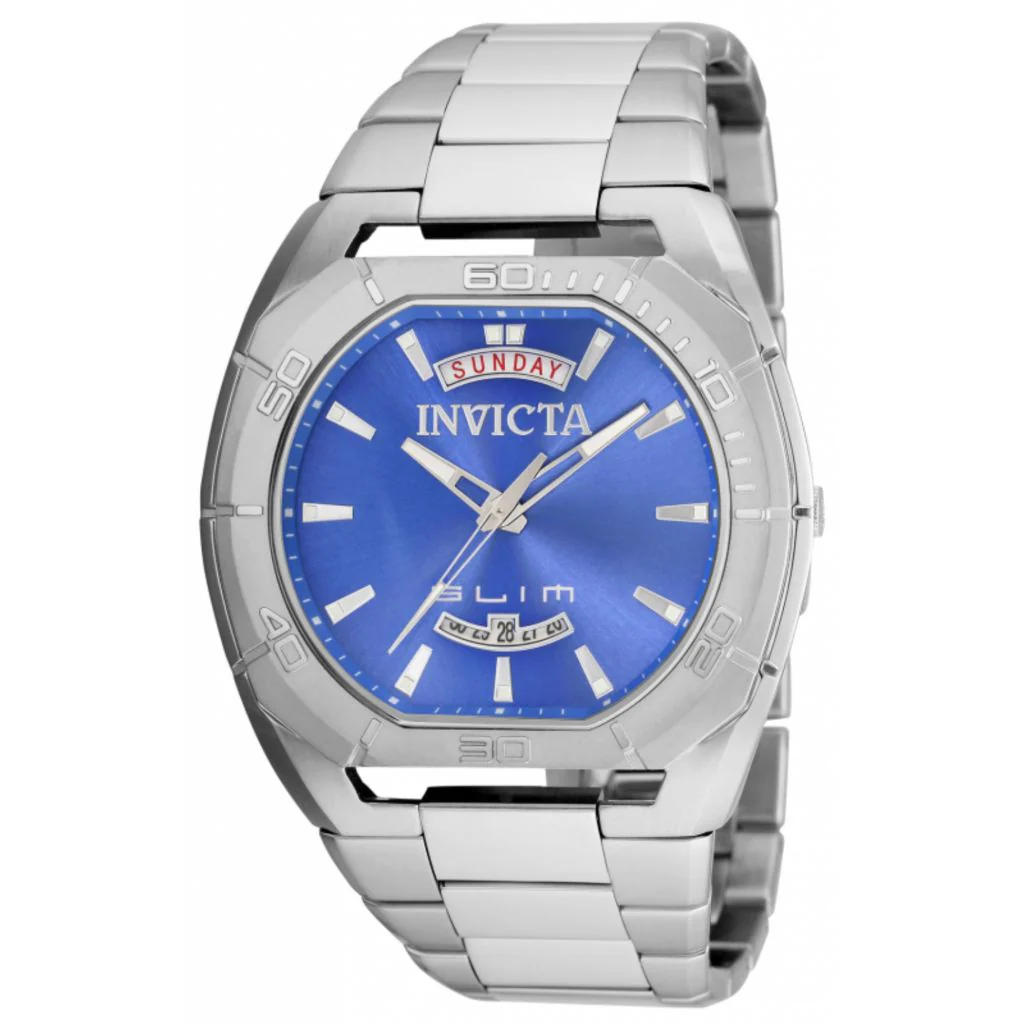 Invicta Slim 48mm Quartz Stainless Steel Bracelet Watch - Image 3