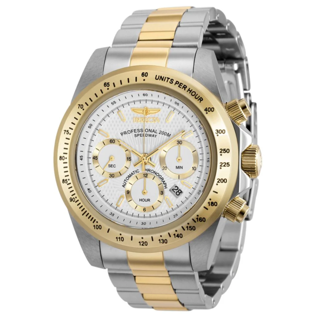 Invicta Speedway 45mm Automatic Chronograph Bracelet Watch - Image 4