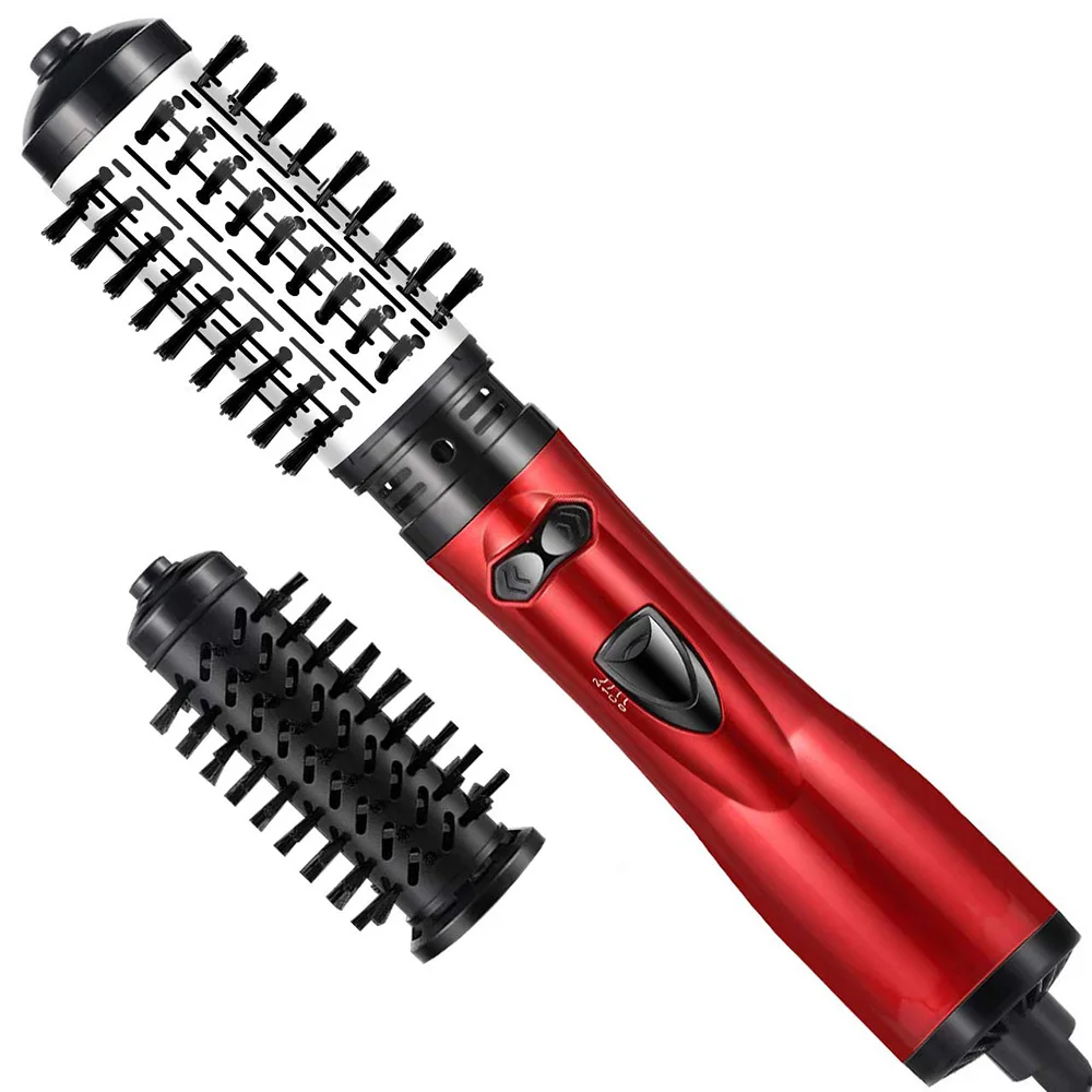 Ionic Rotating Hot Air Brush Hair Styler Dryer with 2 Brush Heads - Image 7