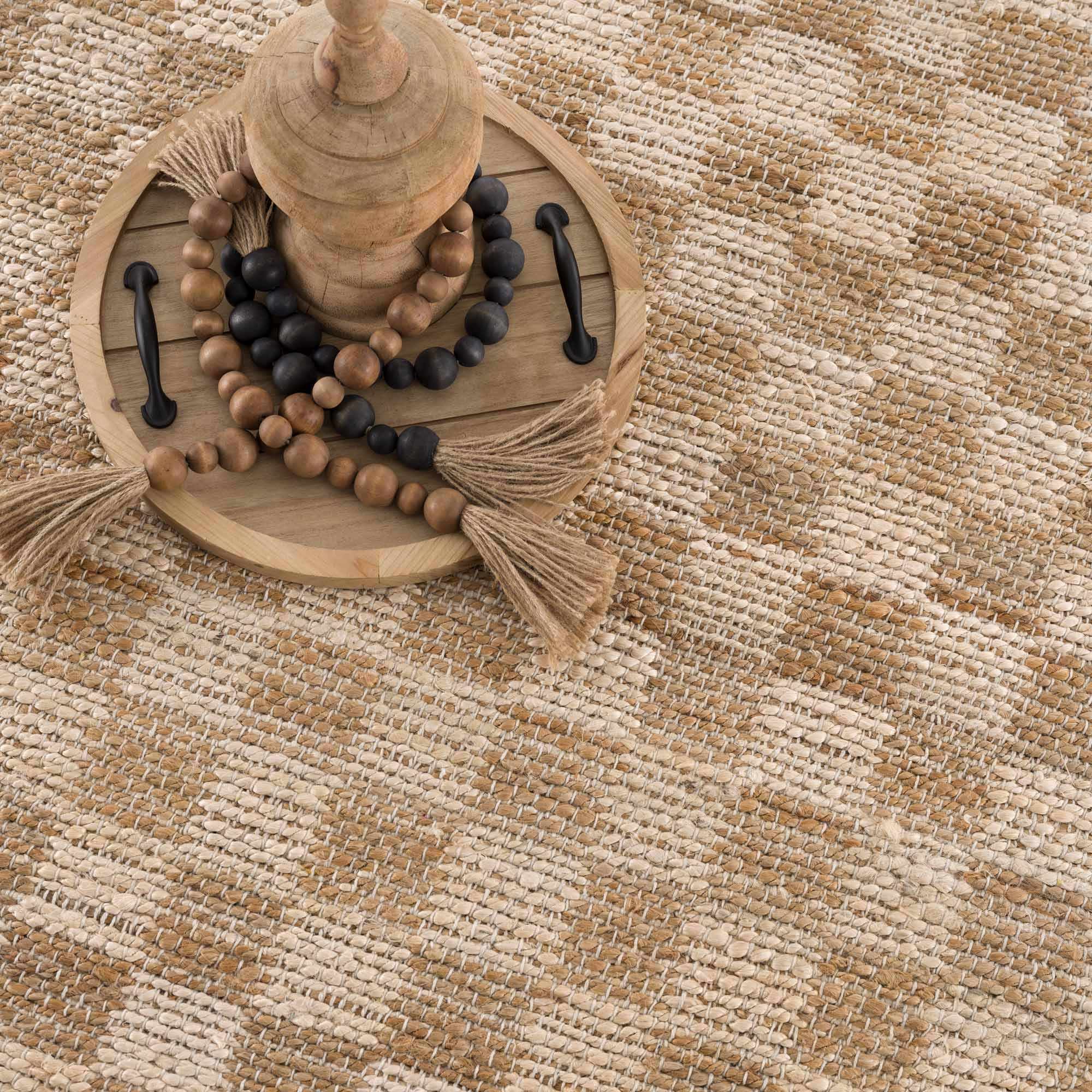 Ionut Checkered Jute Area Rug - Image 17