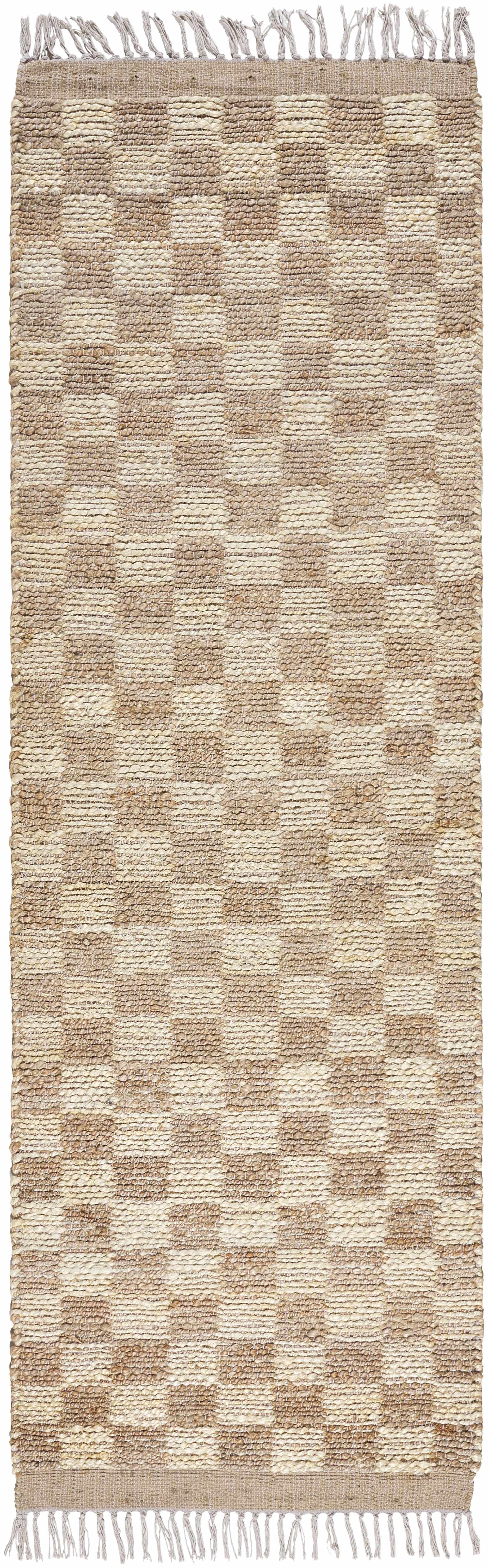 Ionut Checkered Jute Area Rug - Image 19