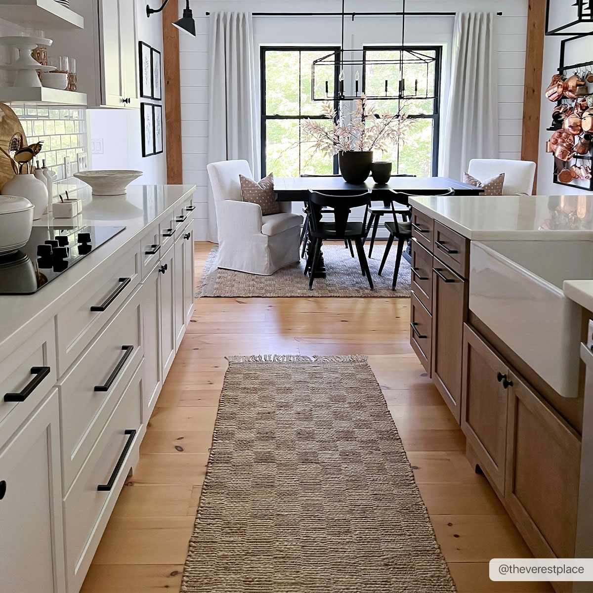 Ionut Checkered Jute Area Rug - Image 5
